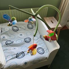 Baby mobile for cot or changing table