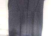 Black and grey print dress
