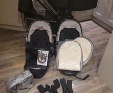 EGG 3 double pram