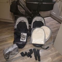 EGG 3 double pram