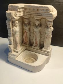 Plaster Caryatids Monument