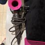 Dyson Supersonic Hair Dryer (Iron/Fuchsia) - Full Set + Velvet Carry Bag Image 2