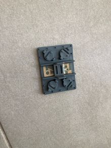 vintage star wars imperial attack base part
