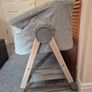 Mamas and Papas Lua Bedside Crib Grey Image 10