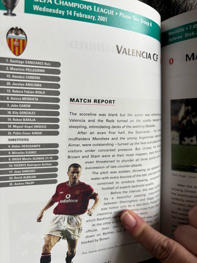 Manchester United Official Yearbook 2001