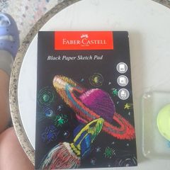 Black paper Sketch pad
