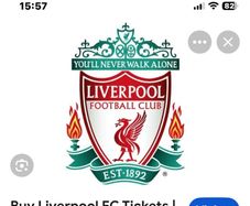 Liverpool fc tickets