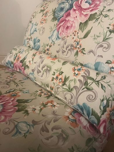 Floral Chaise Longue