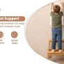 Step Stool 2 Tier Foot stool Suitable Kitchen Sink/Bath Stool/Bathroom Sink Assistance/Office Stool Image 5