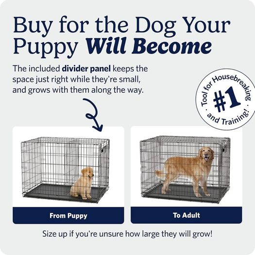 MidWest iCrate 18 inch Folding Dog Crate with Divider and Leak-Proof Tray - Brand New