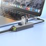 HOCO. Hub Type-C Gigabit Ethernet (USB to USB3.0 3 + RJ45) for data transfer Image 5