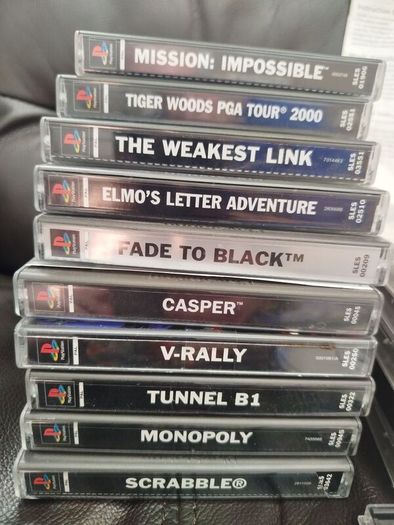 Large PS1 Retro Game Bundle - CIB Titles, Crash Bandicoot, Duke Nukem, Manual + Extras