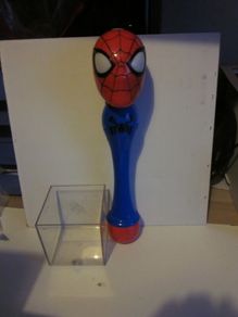 Disney Spider-Man Light-Up Talking Bubble Wand