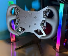 Fanatec GT3 endurance wheel on Clubsport hub