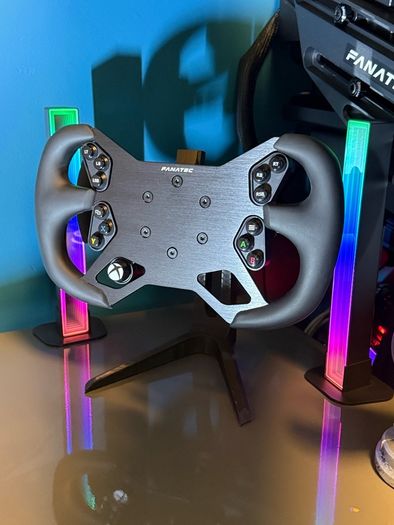 Fanatec GT3 endurance wheel on Clubsport hub