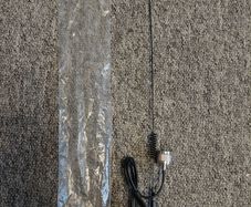 Car antenna with SMA adapter and magnetic mount .