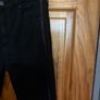 Calvin Klein Jeans High Rise Skinny Ankle jeans in black denim W29 Image 4