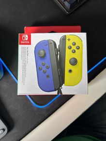 Brand new Switch Joycons Blue/Neon yellow