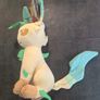 Bandai Pokemon 20cm Leafeon Soft Plush Toy Image 2