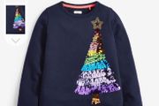 Next cosy Christmas sweat top age 12