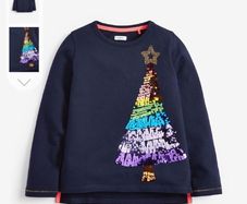 Next cosy Christmas sweat top age 12