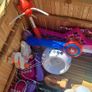 Toybox with assortment of toys & teddys Image 4