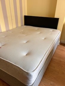 King size bed and mattress