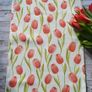 Table Runner "Tulips" - Spring, Easter table runner. Image 3
