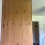 Waxed pine wardrobe Image 3