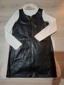 New girls leather dress size 12-13 years