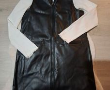 New girls leather dress size 12-13 years