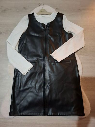 New girls leather dress size 12-13 years