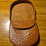Vintage Leather Wallet Coin Purse Old Fashioned Image 4