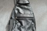 Ladies soft leather rucksack