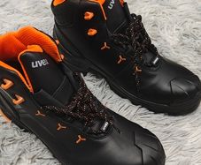 Uvex 2 safe leather boots, S3 SRC
