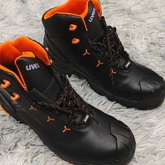 Uvex 2 safe leather boots, S3 SRC