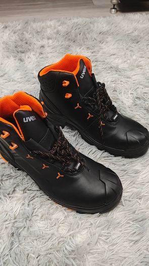 Uvex 2 safe leather boots, S3 SRC