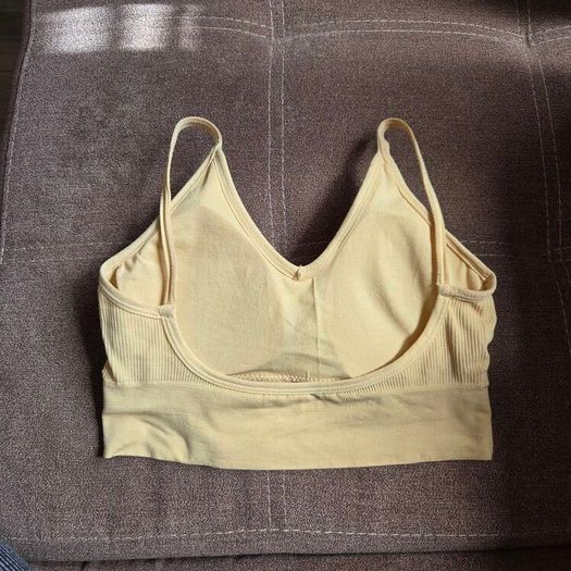 New U shaped sports bra, size S