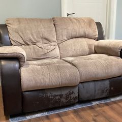 2 seat recliner chair sofa