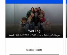Wet leg tickets
