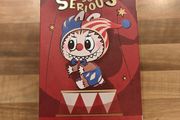 Pop Mart - Why So Serious Labubu - Vinyl Plush Doll Pendant - NEW - Genuine