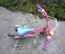 Child's Pink Bike