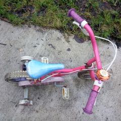 Child's Pink Bike
