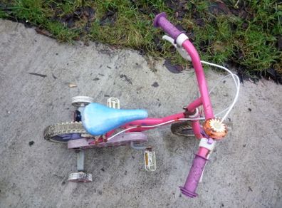 Child's Pink Bike