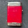 Vintage 3 In 1 Red Green White Light Tin Flashlight Torch Image 2