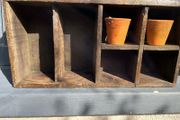 Antique Primitive Wooden box, Garden/ Tools etc etc