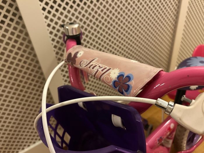 Girls Pink Suzy Bike - 12"