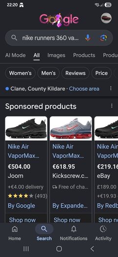 Nike 360  85euro