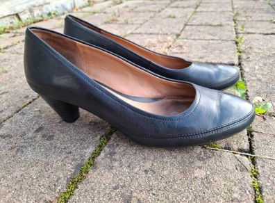 Clarks black high heel shoes UK5.5/EU39