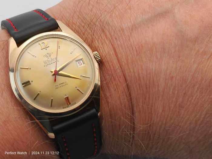 Vintage Watex Swiss men's automatic Watch